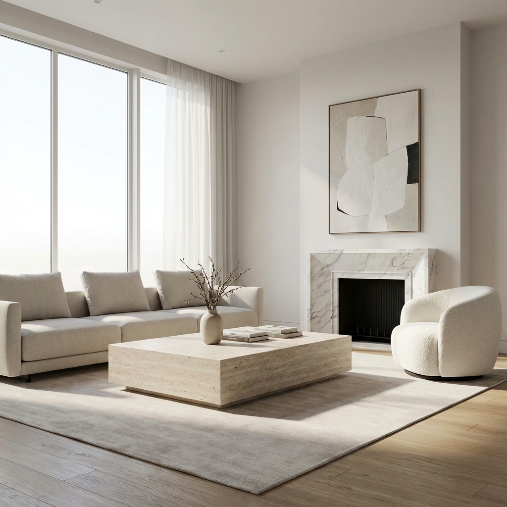 Pristine living room